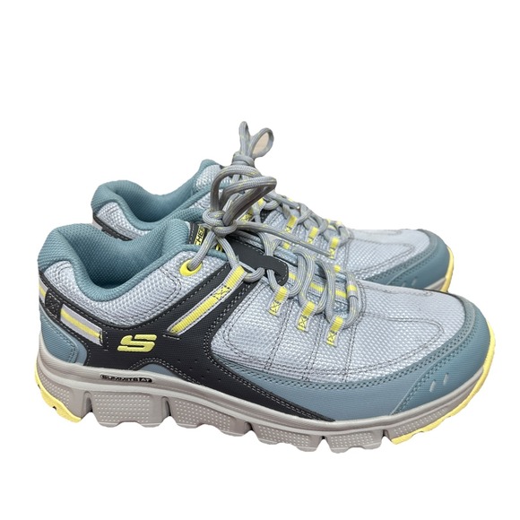 Skechers Stamina AT Outdoor Walking Shoes Comfort Hiking Sneaker Blue Womens 9 - Picture 1 of 7